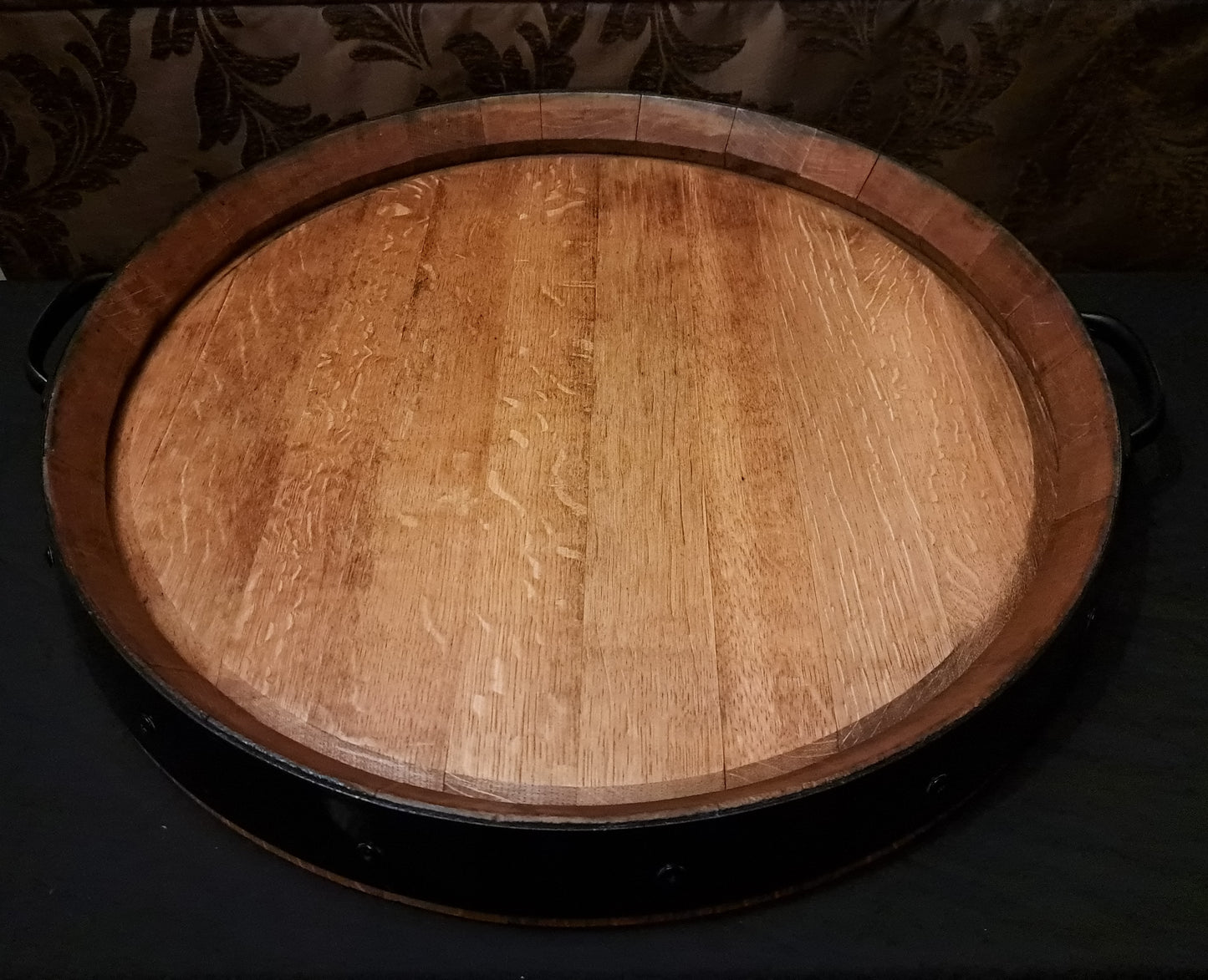 Barrel top platter