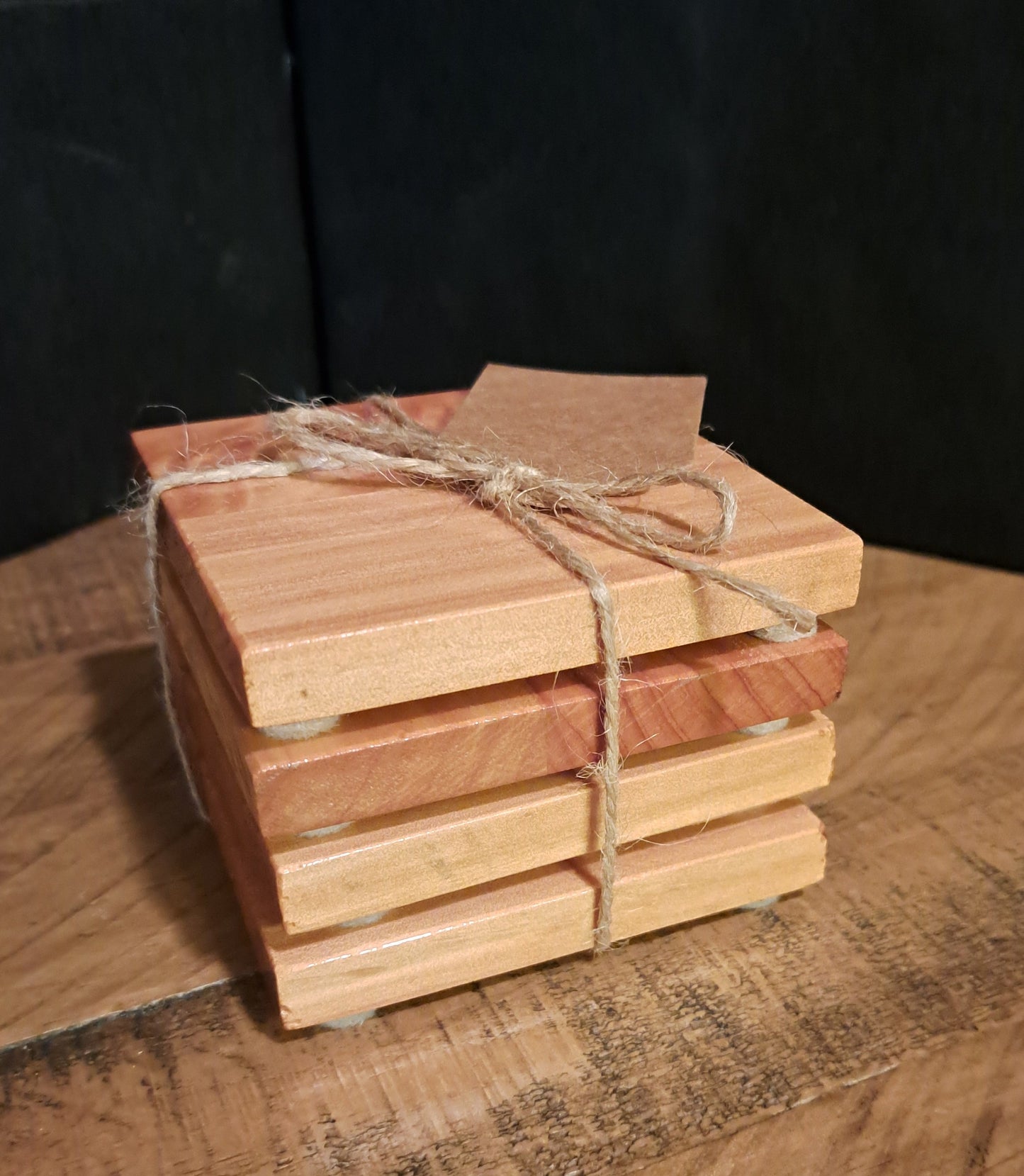Rimu & Macrocarpa Coaster