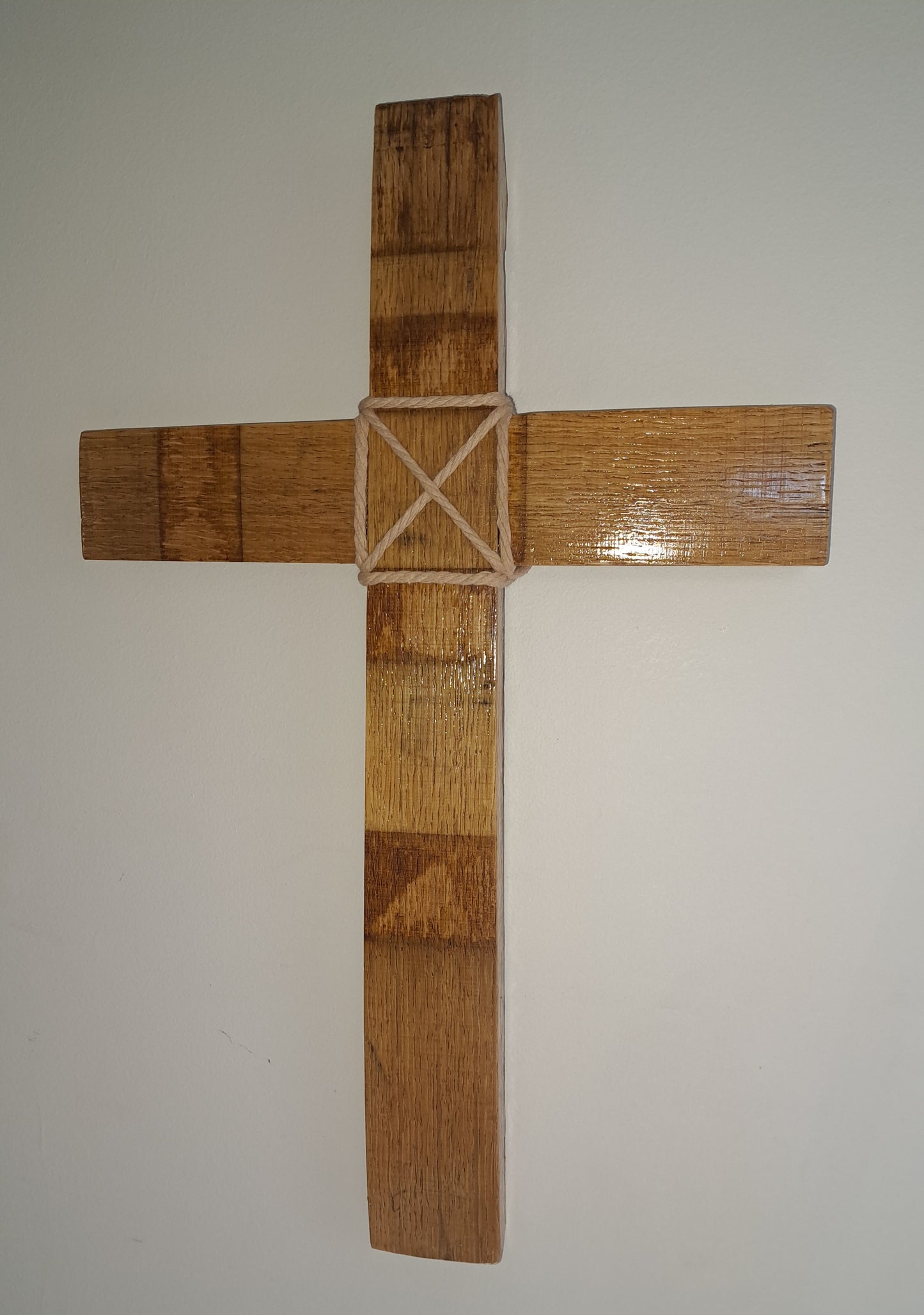 Wine barrel Cross