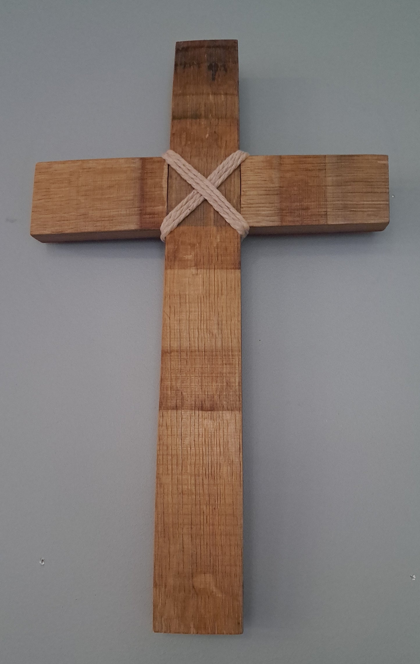Wine barrel Cross
