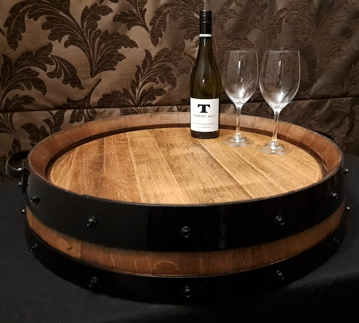 Barrel top platter