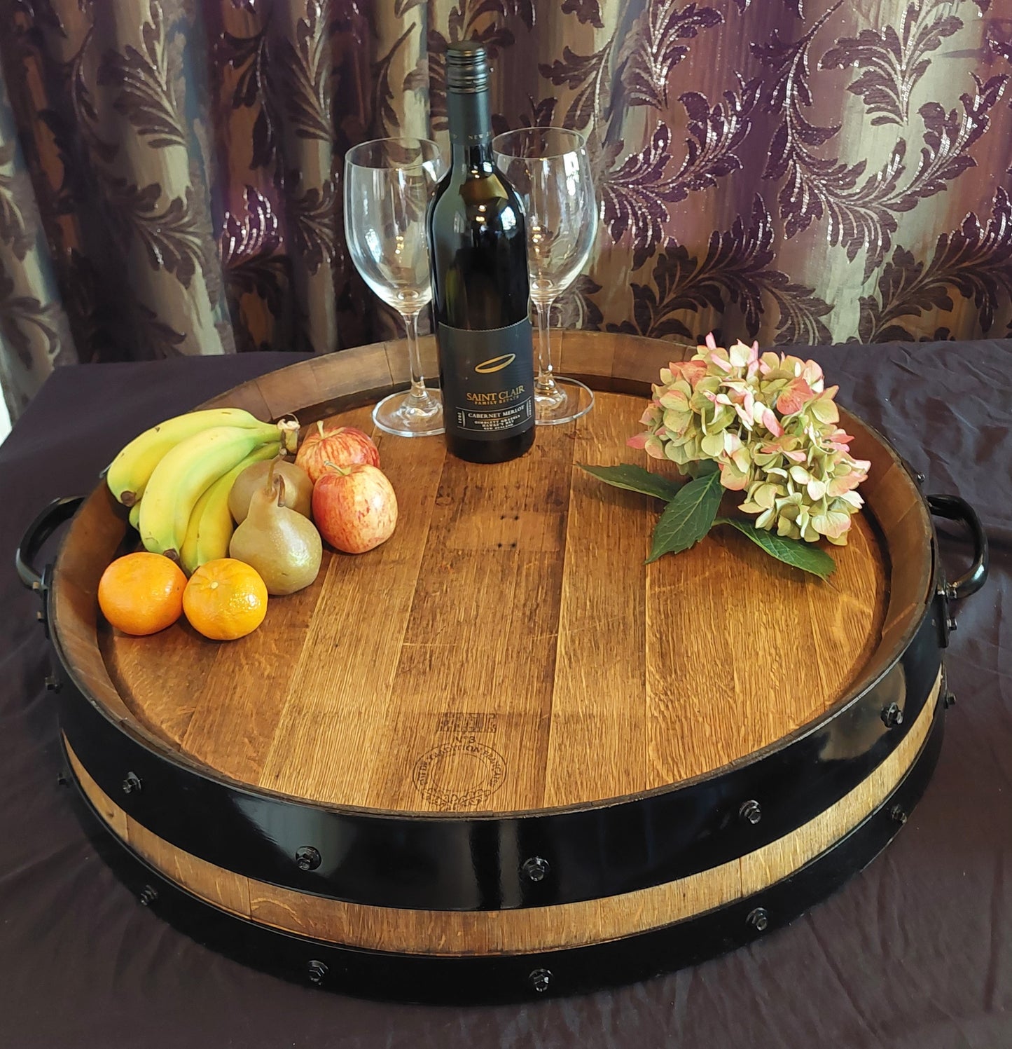 Barrel top platter