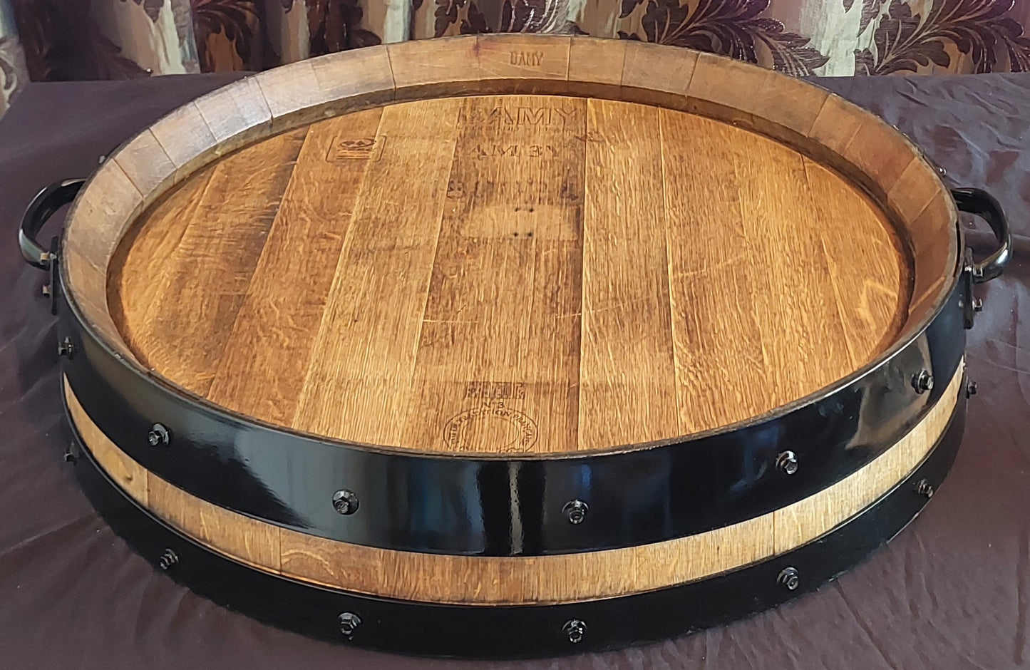 Barrel top platter